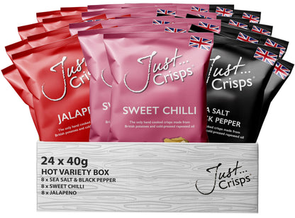Hot Mixed Variety Box 40g (Case of 24)