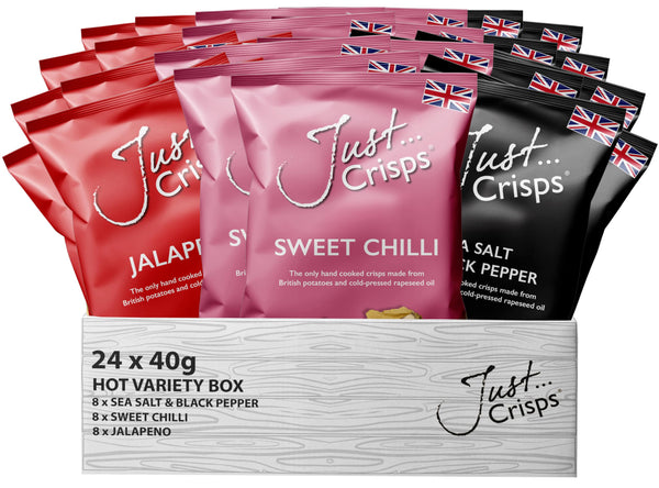Hot Mixed Variety Box 40g (Case of 24)