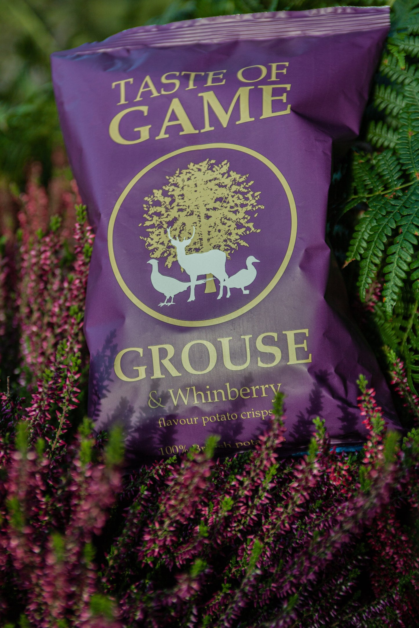 Grouse and Whinberry Crisps 150g (Case of 12)